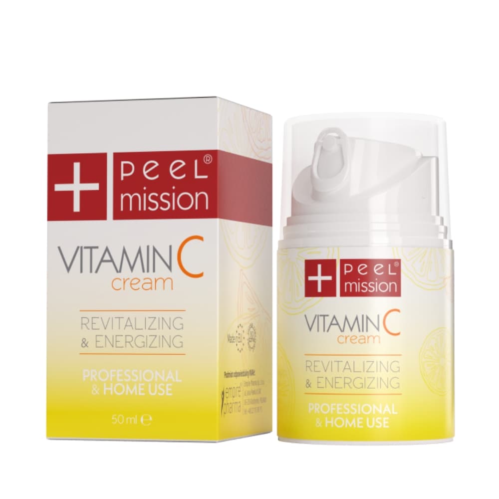 Krem rewitalizujący z witaminą C - Peel Mission - Vitamin C Cream -