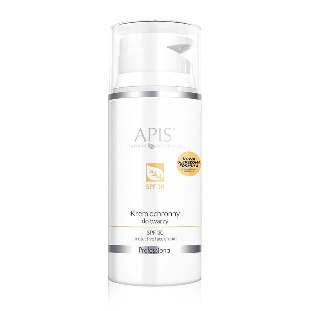Krem ochronny do twarzy SPF 30 filtry UVA UVB - Apis Protective Face Cream -