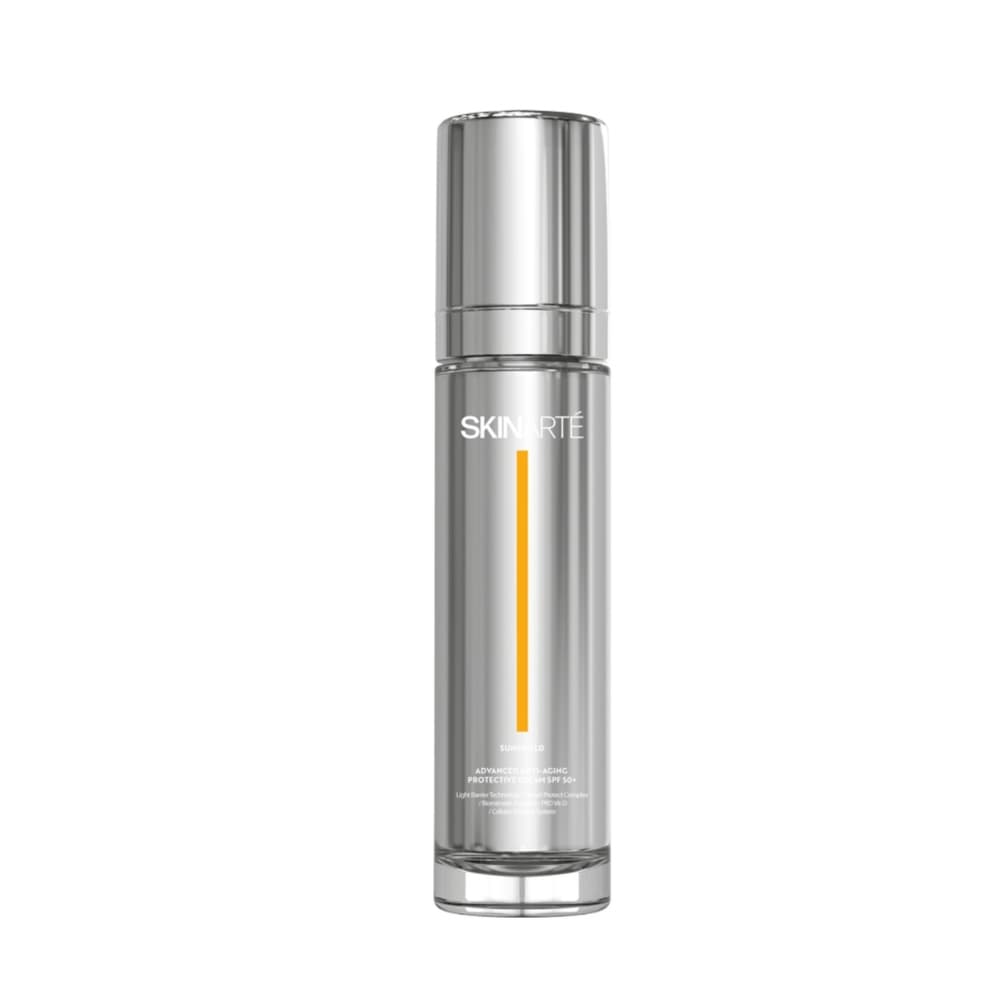 Zaawansowany przeciwwstarzeniowy krem ochronny SPF 50+ - Skinarte Sunshield - Advanced Anti-Aging Protective Cream SPF 50+ -