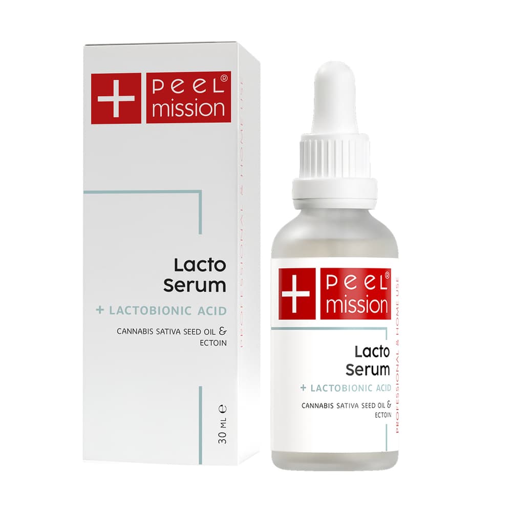 Serum dla skóry wrażliwej, suchej i naczynkowej - Peel Mission - Lacto Serum -
