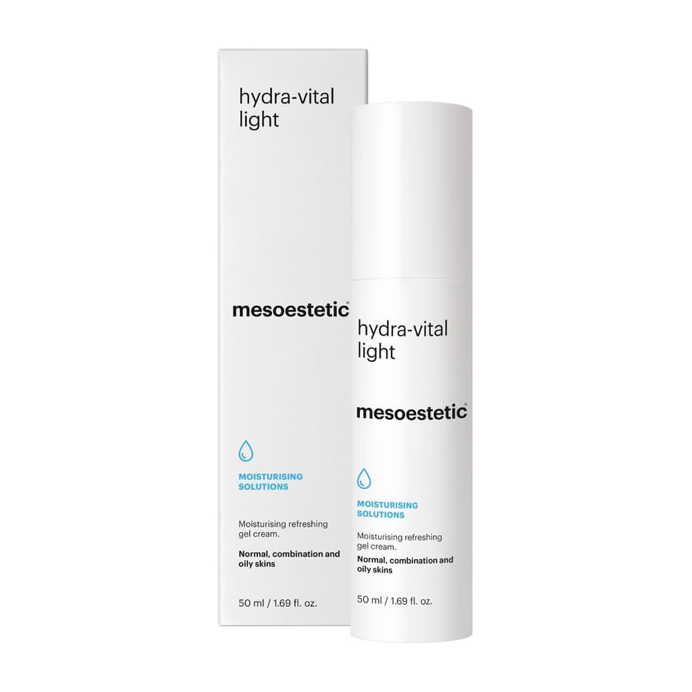 Żel-krem nawilżający do twarzy - Mesoestetic Hydra Vital Light -