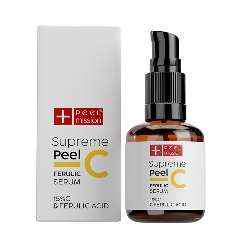 Serum z witaminą C i kwasem ferulowym - Peel Mission - Supreme C Peel Ferulic Serum -