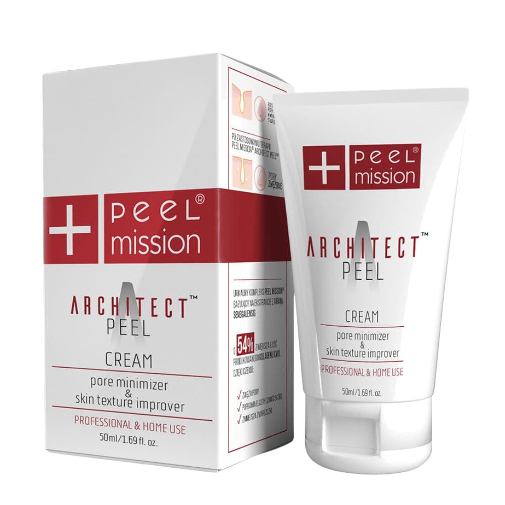 Krem na rozszerzone pory - Peel Mission Architect Peel Cream -