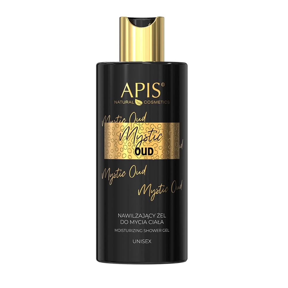 Nawilżający żel do mycia ciała - Apis Mystic Oud -