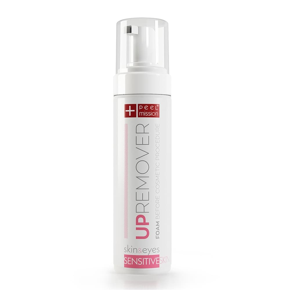 Pianka do demakijażu cery wrażliwej - Peel Mission - UpRemover Sensitive Skin -