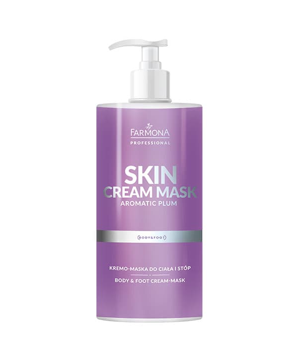 Kremo-maska do ciała i stóp - Farmona Professional - Skin Cream Mask Aromatic Plum -