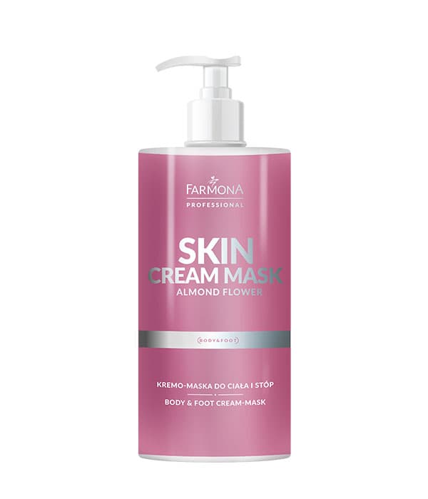 Kremo-maska do ciała i stóp - Farmona Professional - Skin Cream Mask Almond Flower -