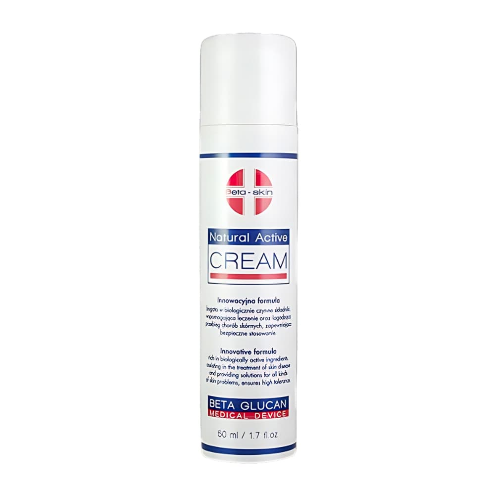Krem nawilżający, skóra podrażniona - Beta-Skin Natural Active Cream NAC -