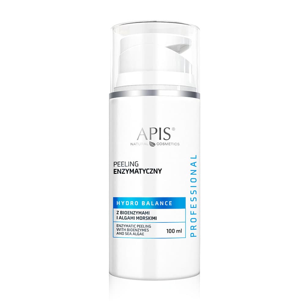 Peeling enzymatyczny z bioenzymami i algami morskimi - Apis Hydro Balance -