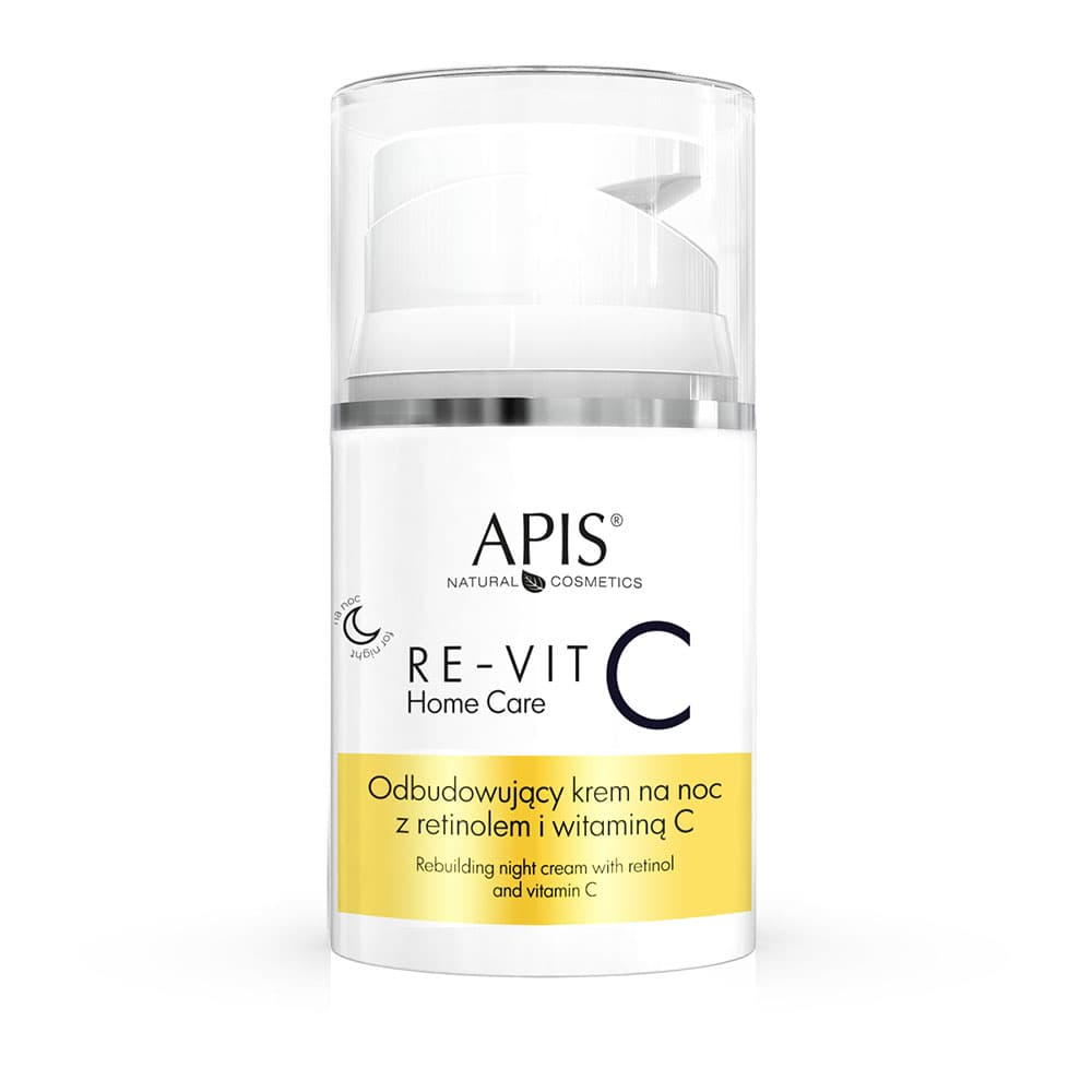 Odbudowujący krem na noc z retinolem i witaminą C Apis Professional RE-VIT C Home Care