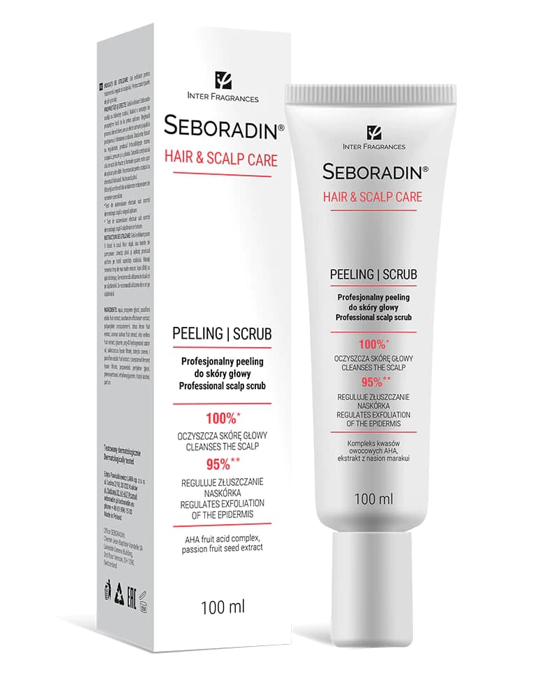Profesjonalny peeling do skóry głowy Seboradin
