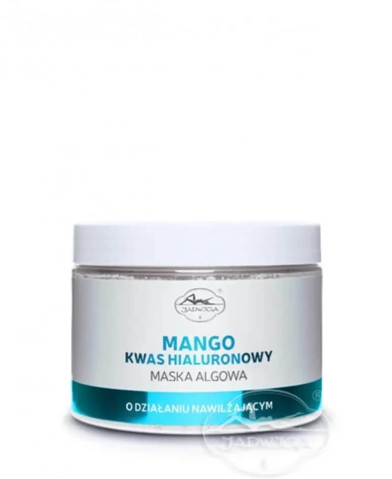 Nawilżająca maska algowa Jadwiga Kwas hialuronowy i Mango