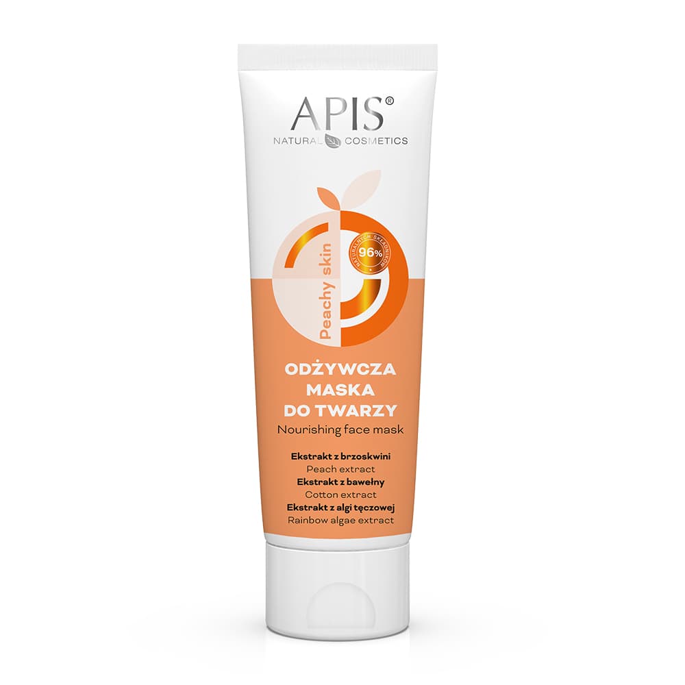Odżywcza maska do twarzy - Apis Peachy Skin -