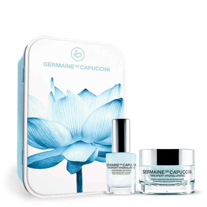 ZESTAW Germaine de Capuccini - Timexpert Hydraluronic SUPREME - Krem nawilżająco - wypełniający + Serum nawilżająco-wypełniające
