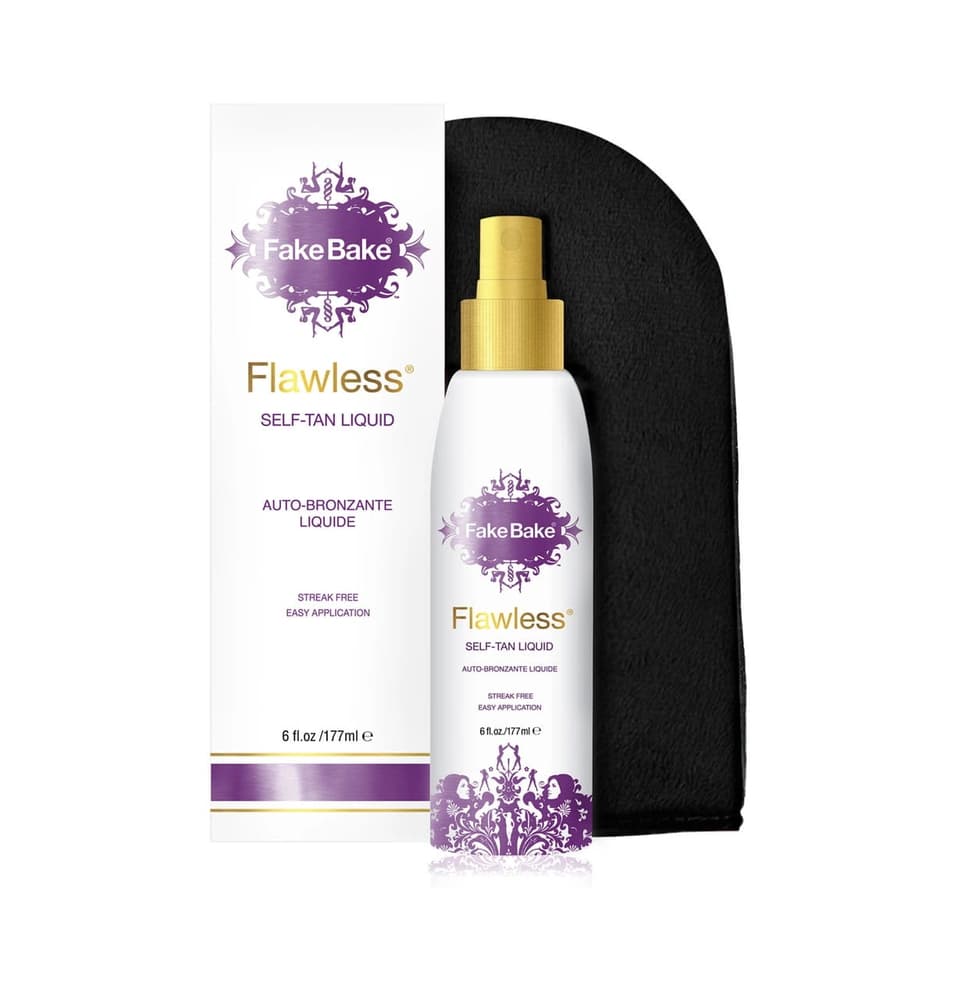 Samoopalacz w płynie Fake Bake Flawless z rękawicą do aplikacji