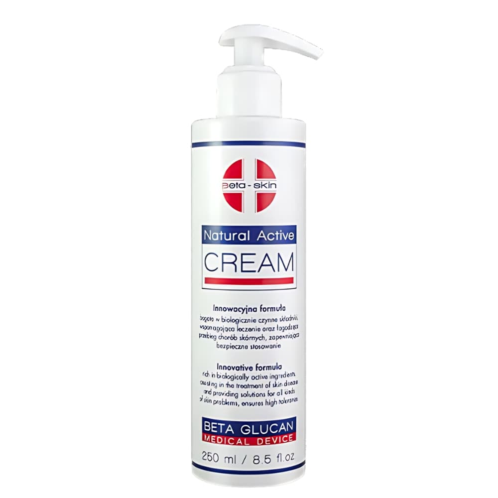 Krem nawilżający, skóra wrażliwa, AZS, łuszczyca Beta-Skin Natural Active Cream NAC