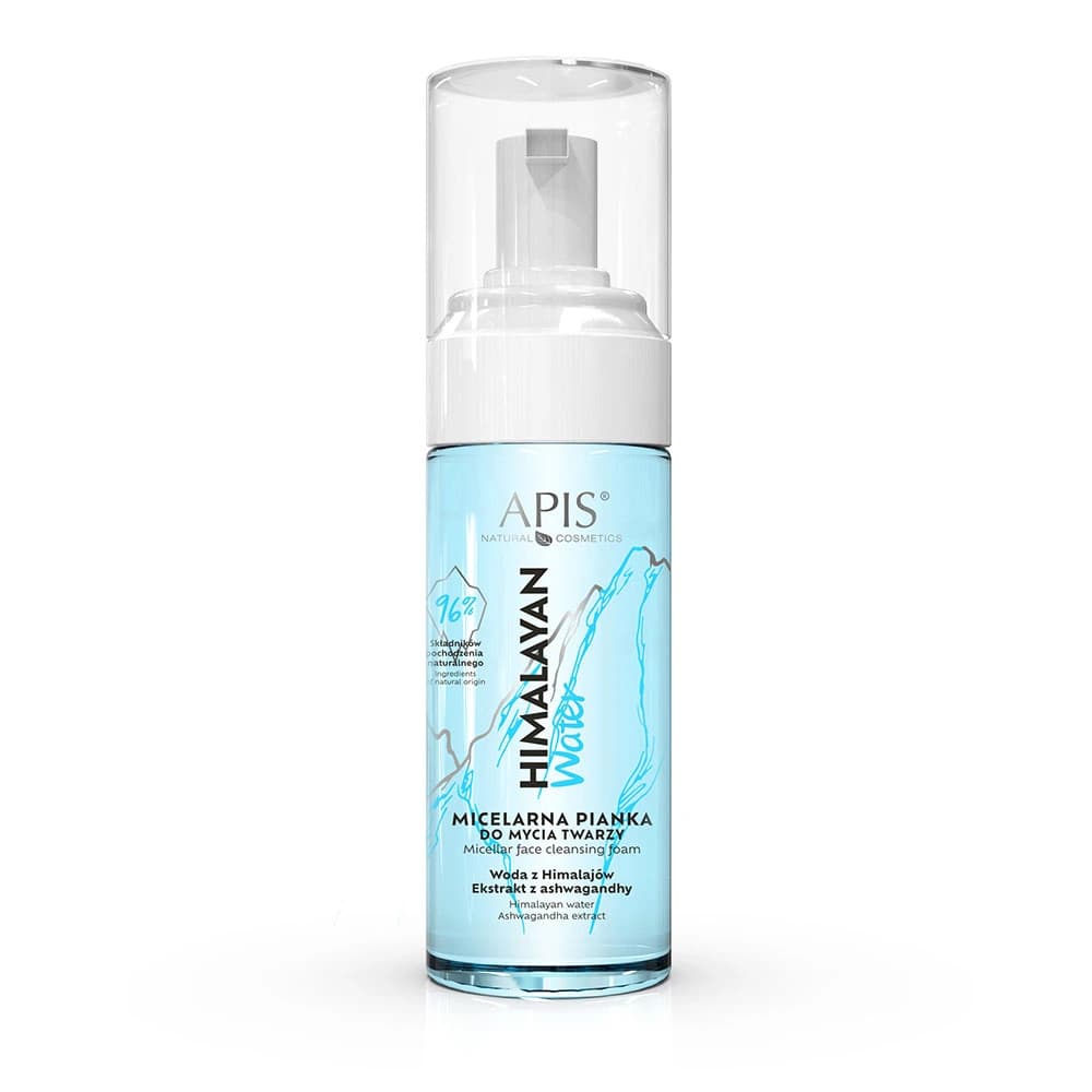 Micelarna pianka do mycia twarzy - Apis Himalayan Water -