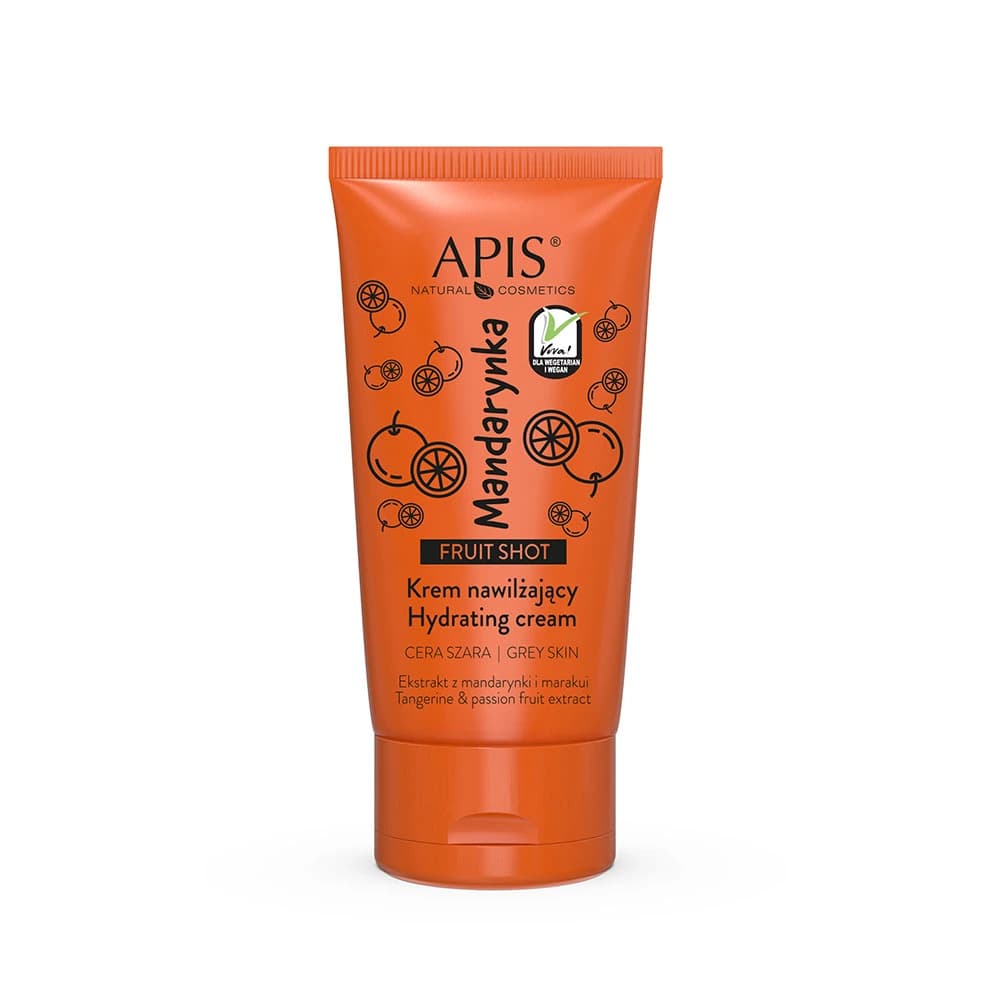 Mandarynkowy krem nawilżający - Apis Fruit Shot -