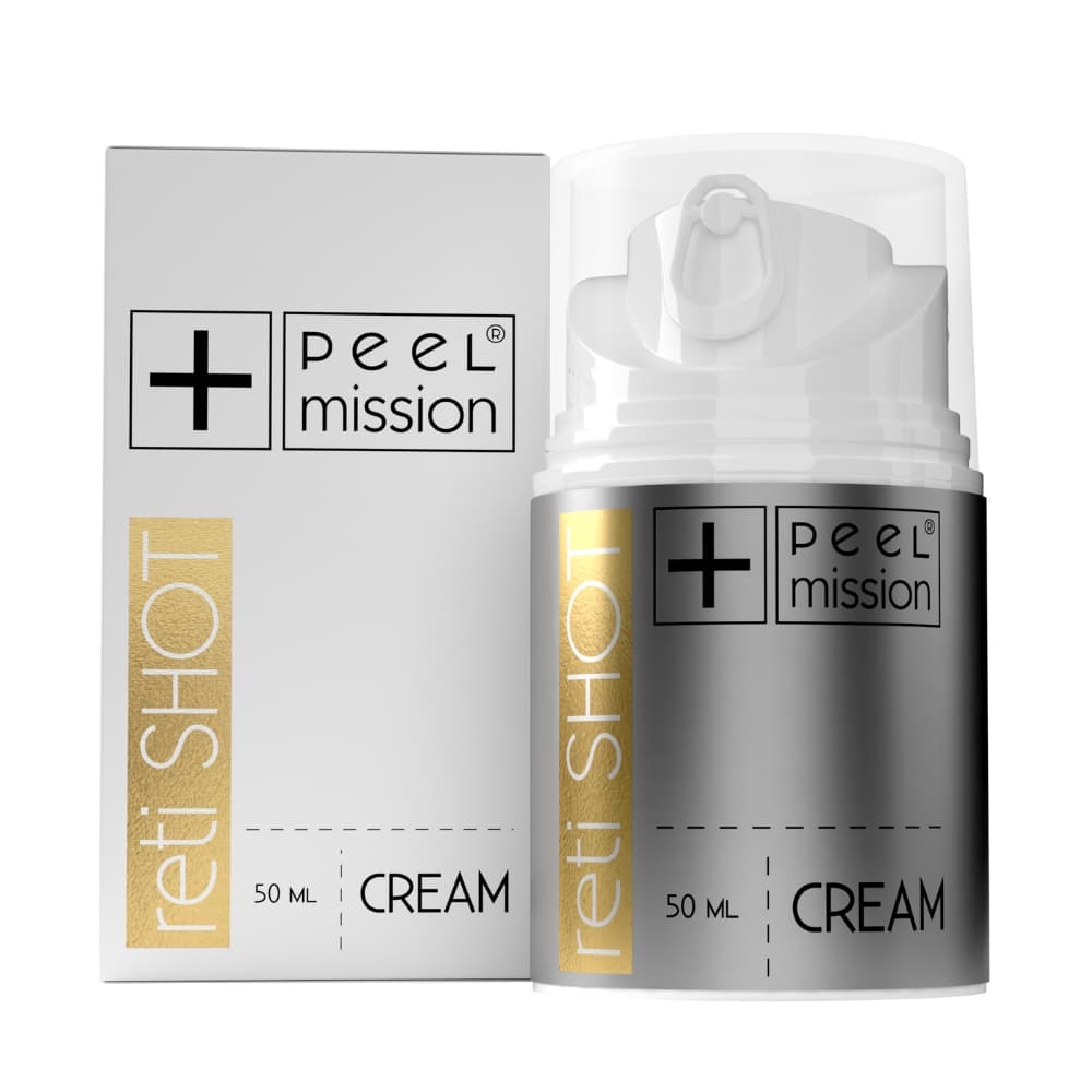 Odmładzający krem z retinolem - Peel Mission - reti SHOT Cream -