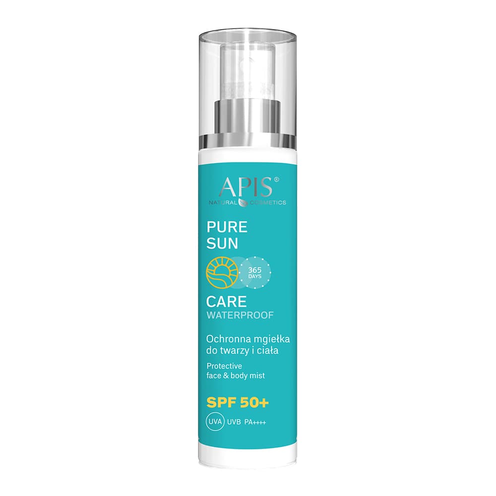 Ochronna mgiełka do twarzy i ciała z filtrami SPF 50 - Apis Pure Sun Care -