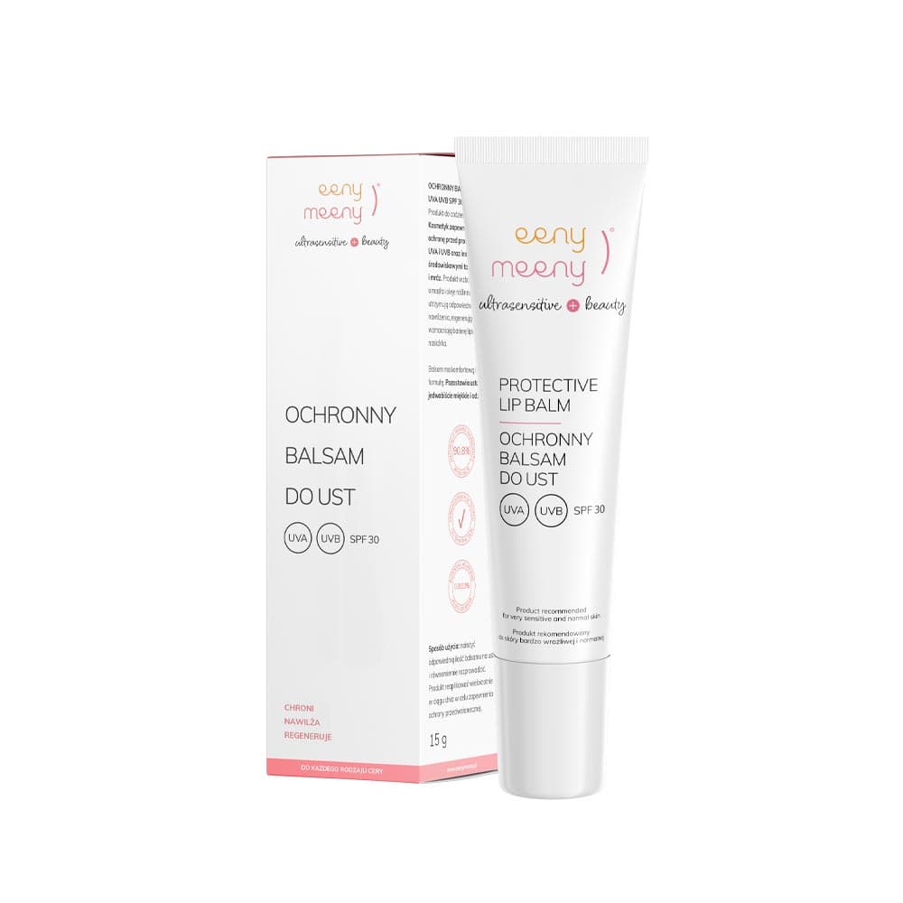 Ochronny balsam do ust UVA UVB SPF 30 - eeny meeny -