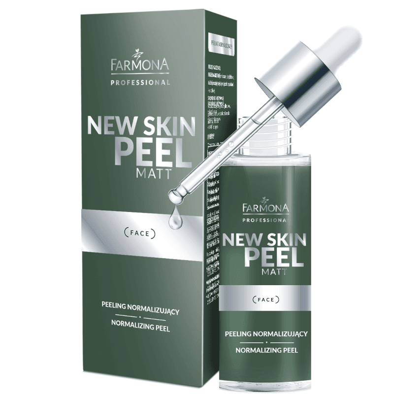 Peeling normalizujący - Farmona New Skin Peel MATT -