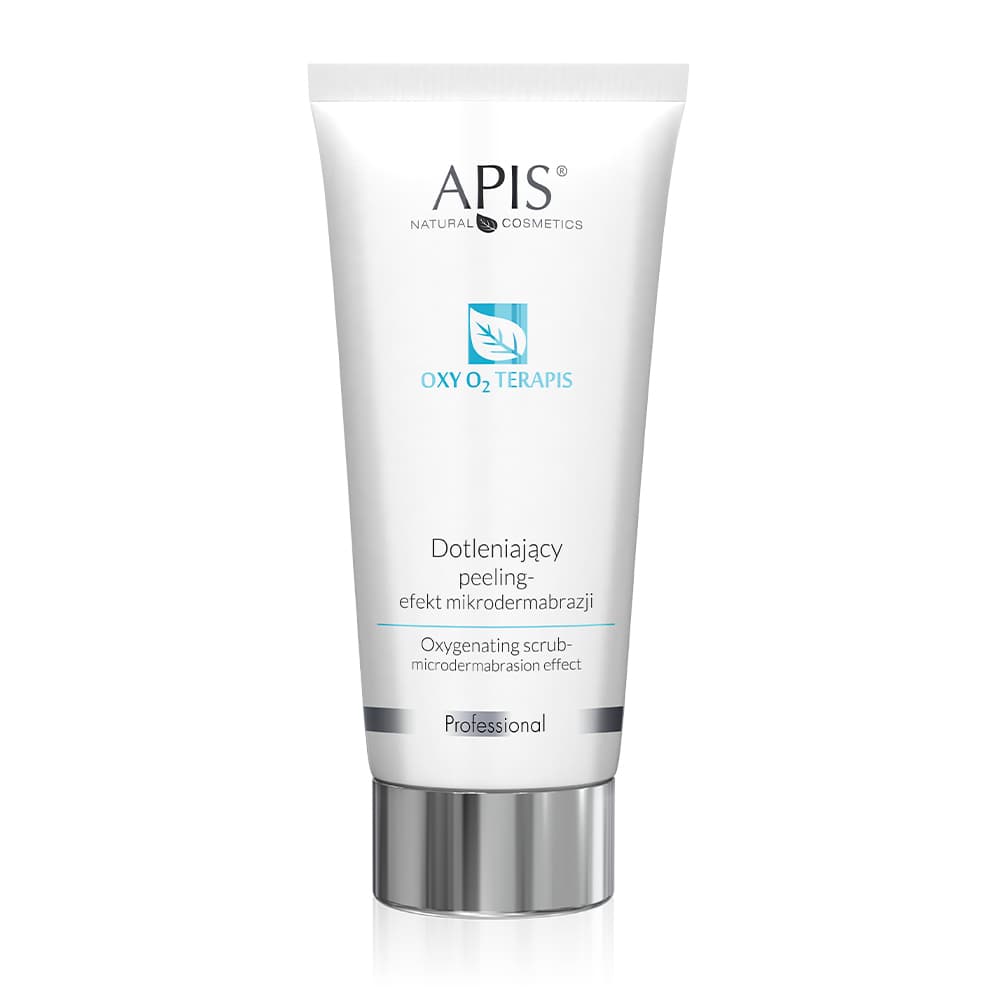 Dotleniający peeling - efekt mikrodermabrazji Apis OXY O2 Terapis