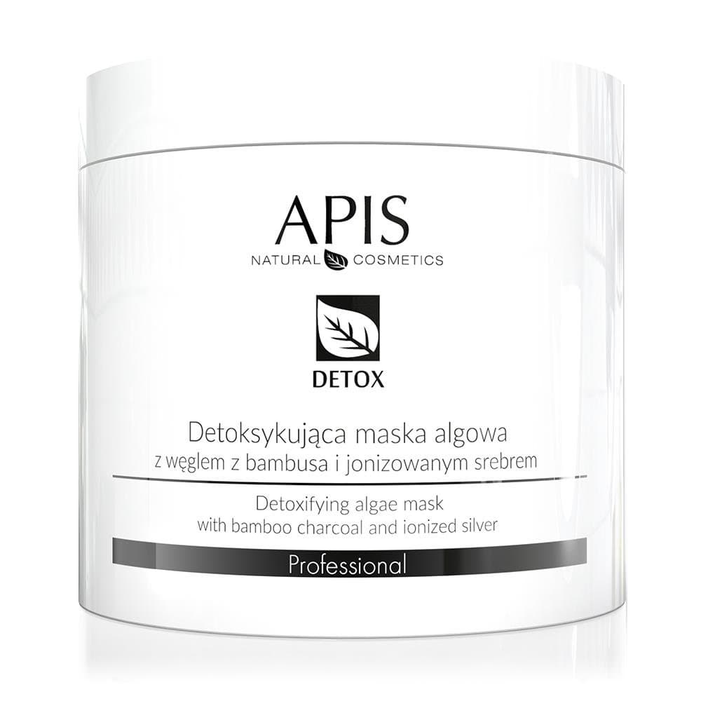Apis Detoksykująca maska algowa z węglem z bambusa i jonizowanym srebrem