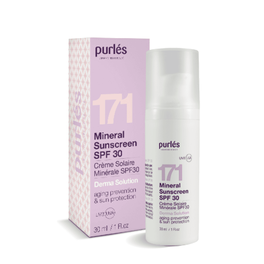Mineralny filtr przeciwsłoneczny SPF 30 - Purles 171 - Mineral Sunscreen SPF 30 Cream -