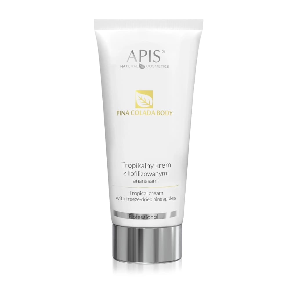 Tropikalny krem antycellulitowy z liofilizowanymi ananasami Apis Pina Colada Antycellulit