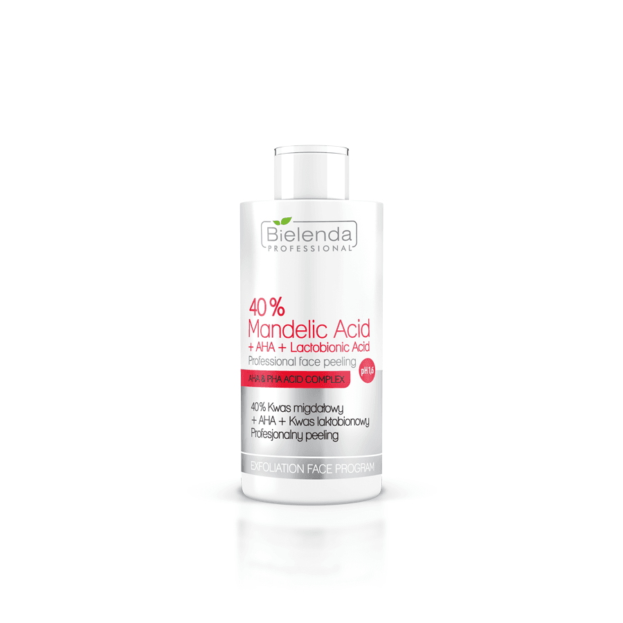 Bielenda 40% Kwas migdałowy + AHA + kwas laktobionowy pH 1,6 profesjonalny peeling