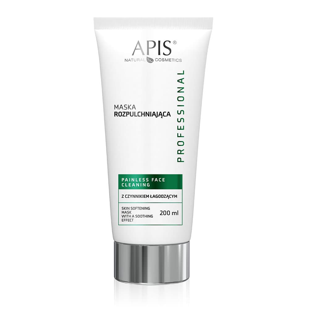 Maska rozpulchniająca z czynnikiem łagodzącym - Apis Painless Face Cleaning -