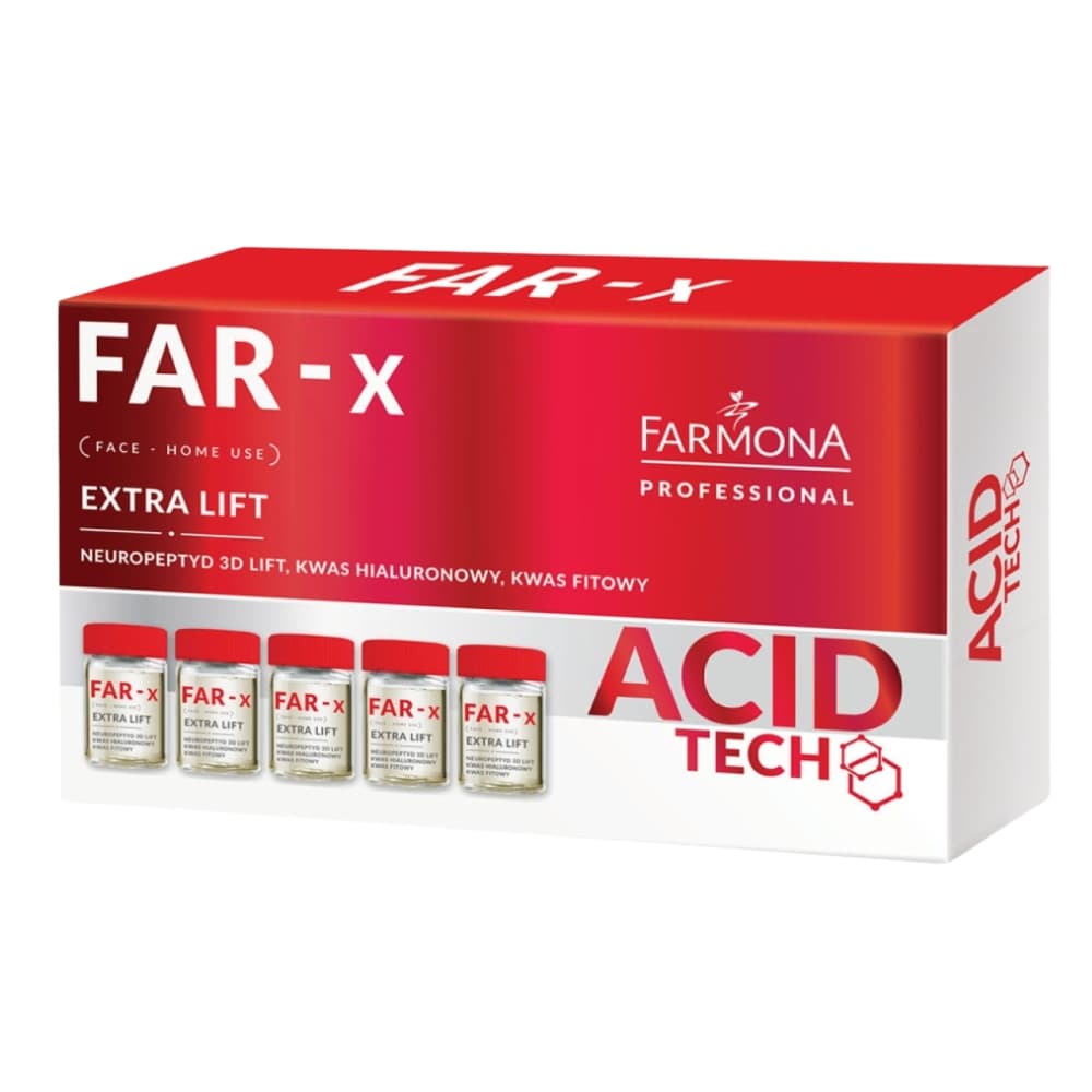 Ampułki Extra Lift FAR-X - Farmona Acid Tech -