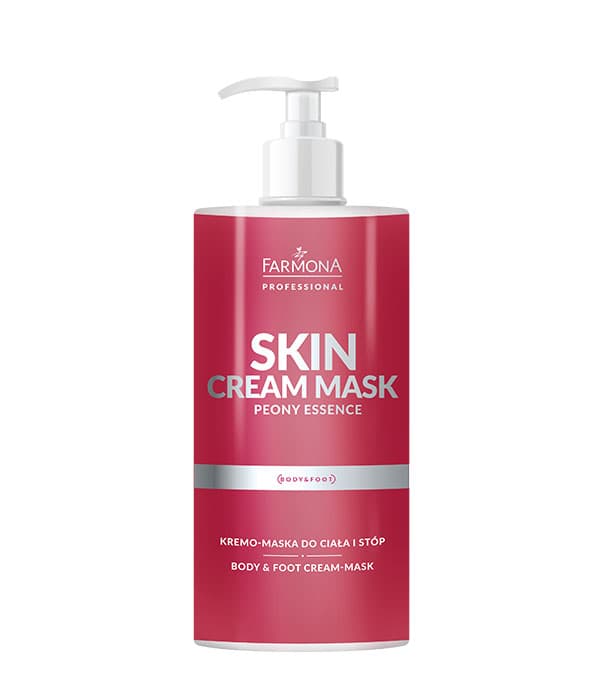 Kremo-maska do ciała i stóp - Farmona Professional - Skin Cream Mask Peony Essence -