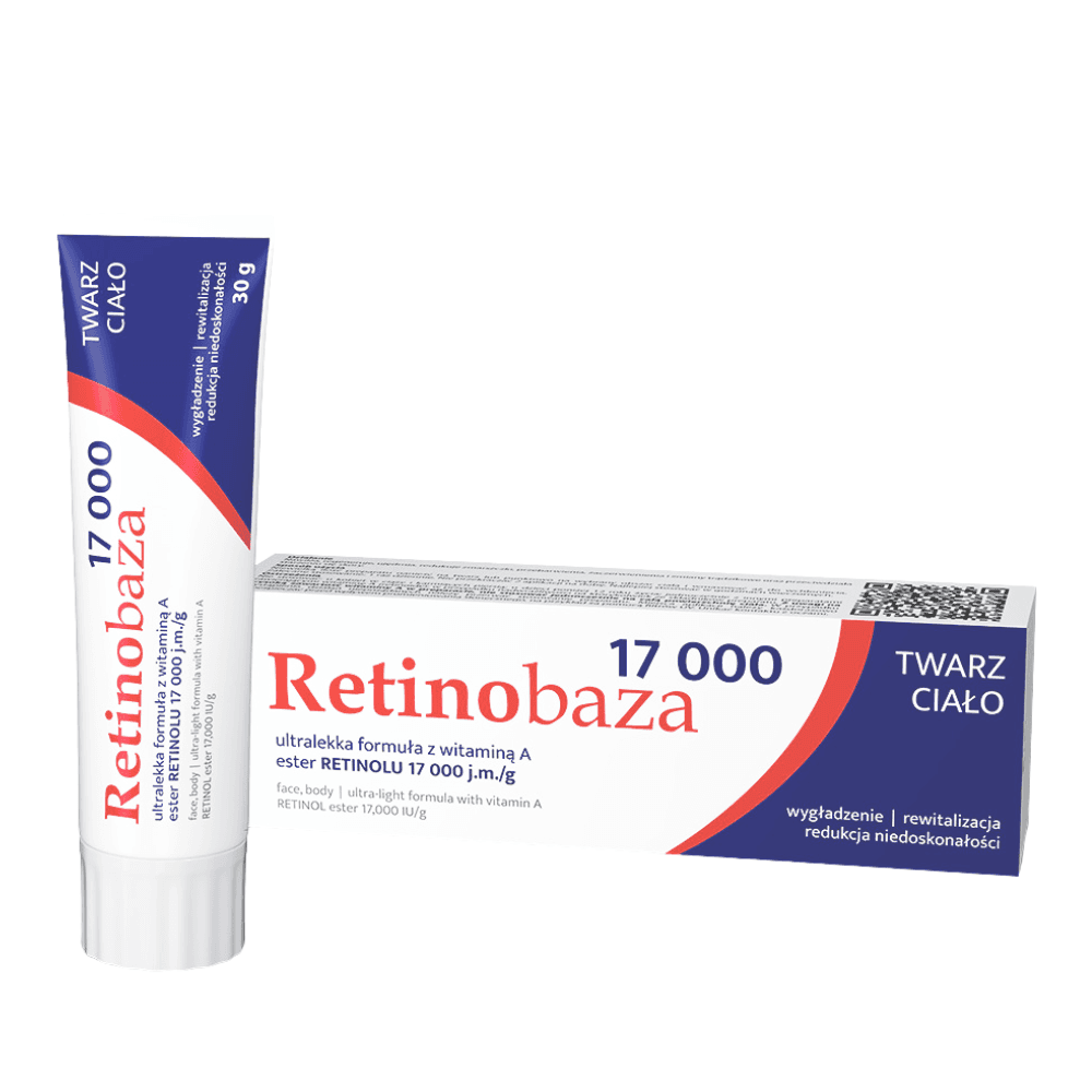 Retinobaza 17000 - Farmaceutyczny krem z witaminą A -