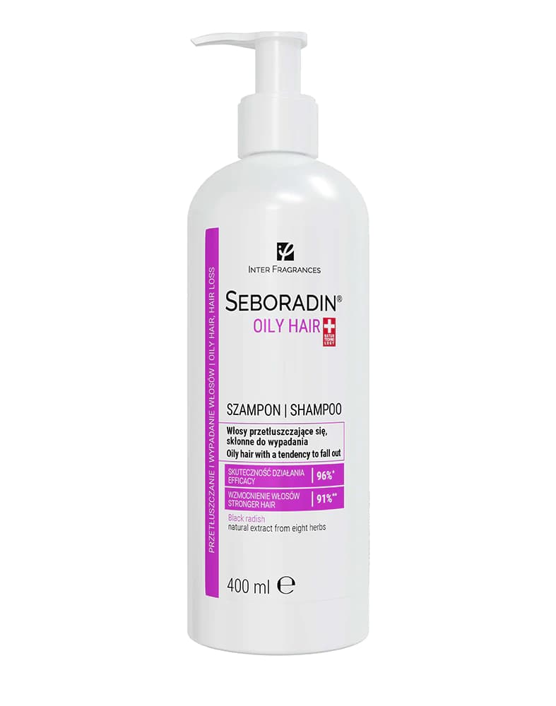 Szampon do włosów przetłuszczających się i skłonnych do wypadania Seboradin Oily Hair
