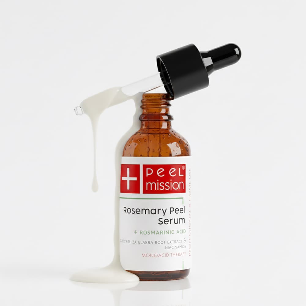 Antyoksydacyjne serum przeciwstarzeniowe - Peel Mission - Rosemary Peel Serum -