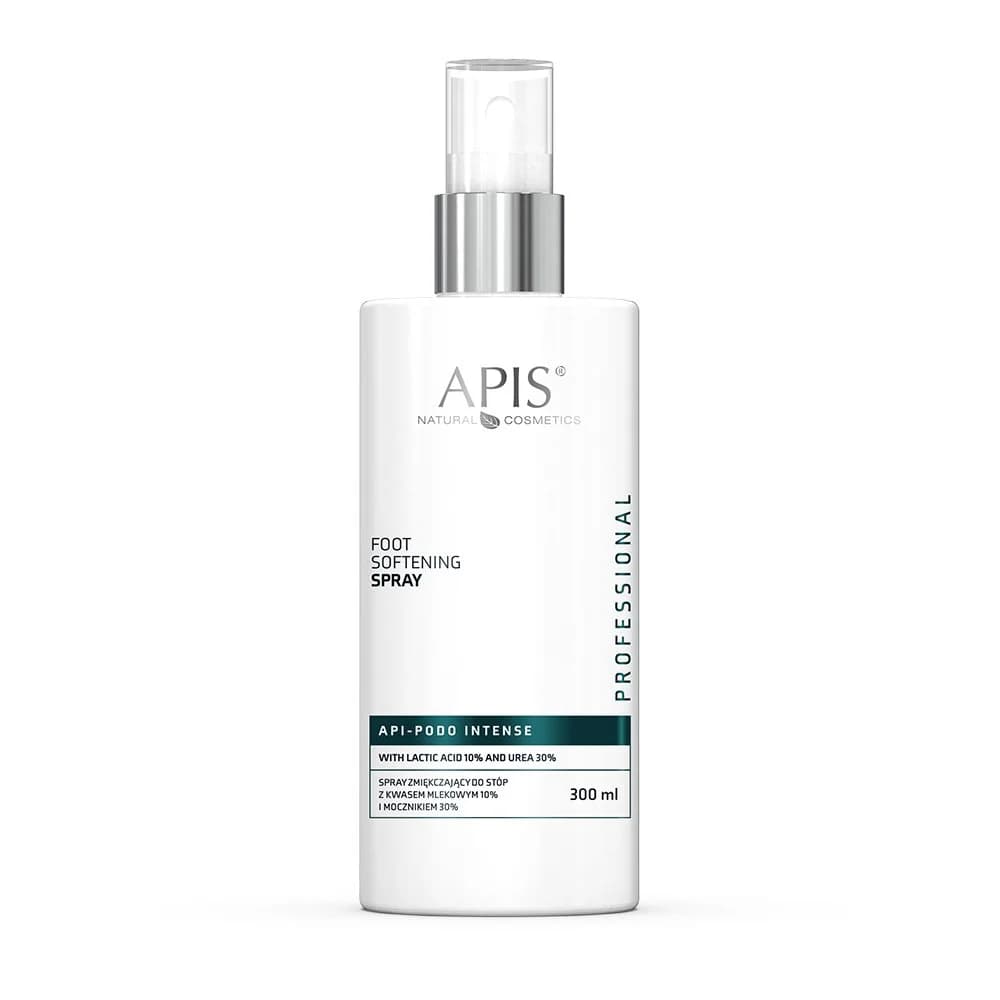 Spray zmiękczający do stóp z kwasem mlekowym 10% i mocznikiem 30% - Apis API-PODO Intense -