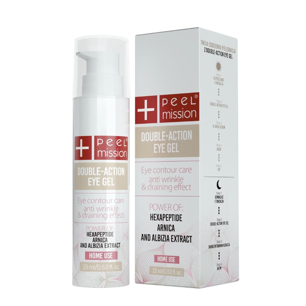 Serum - żel pod oczy - Peel Mission - Double Action Eye Gel -