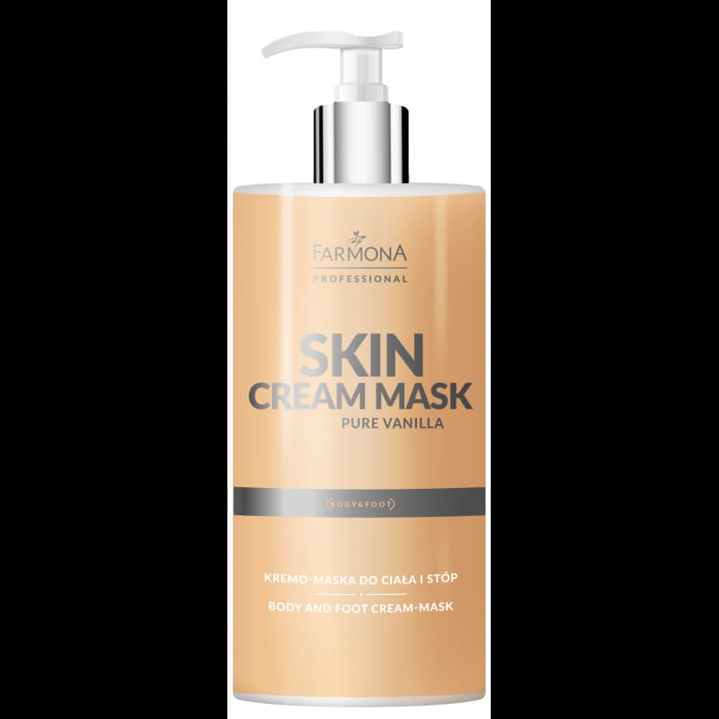 Kremo-maska do ciała i stóp - Farmona Professional - Skin Cream Mask Pure Vanilla -