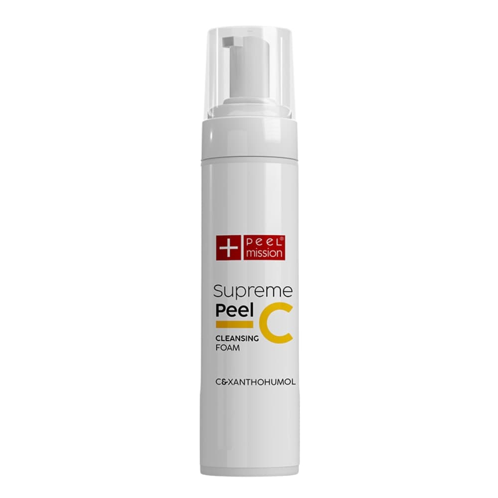 Pianka do oczyszczania i demakijażu - Peel Mission - Supreme C Peel Cleansing Foam -