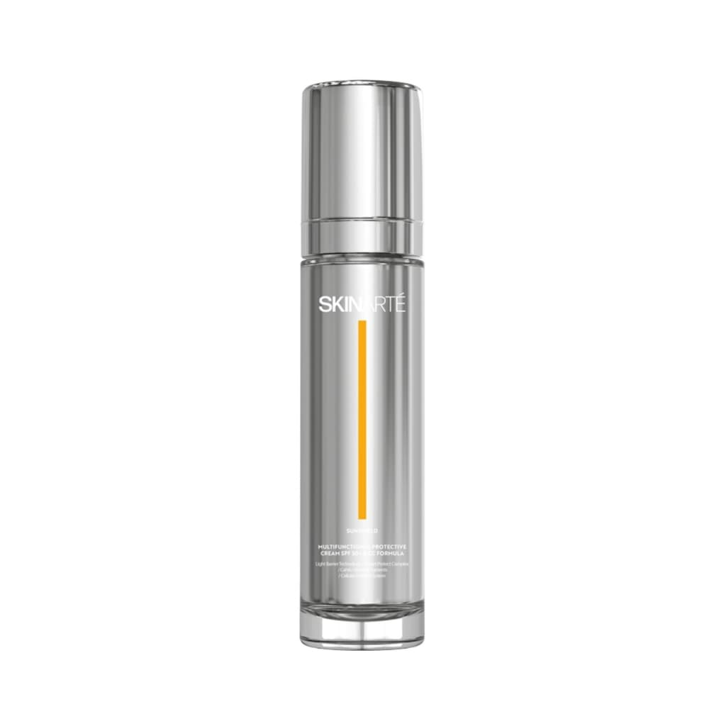Multifunkcyjny krem ochronny SPF 50+ CC formuła - Skinarte Sunshield - Multifunctional Protective Cream SPF 50+ & CC Formula -