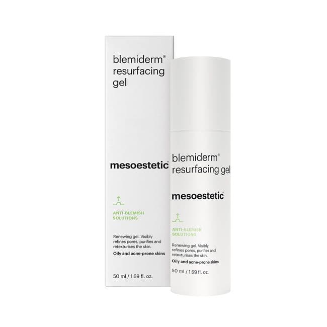 Żel złuszczający dla cery tłustej, trądzikowej - Mesoestetic Blemiderm - Resurfacing Gel -