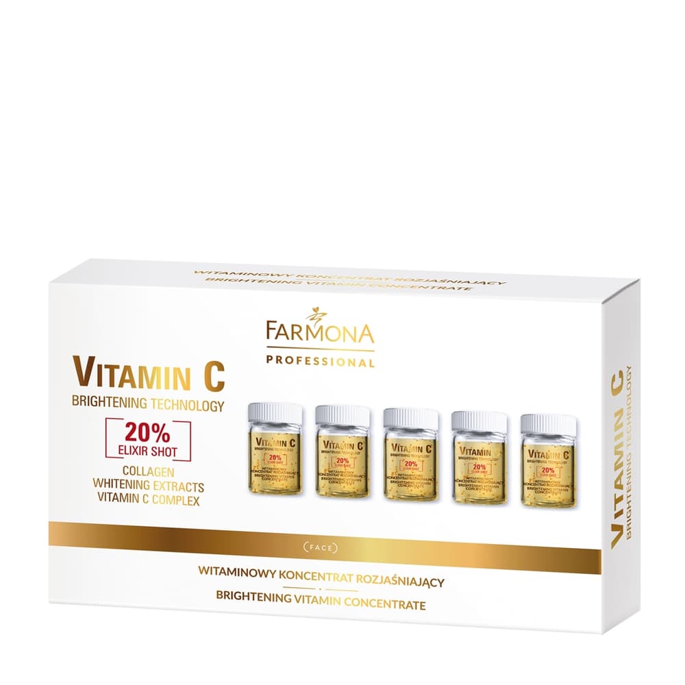 Witaminowy koncentrat rozjaśniający - Farmona Vitamin C -