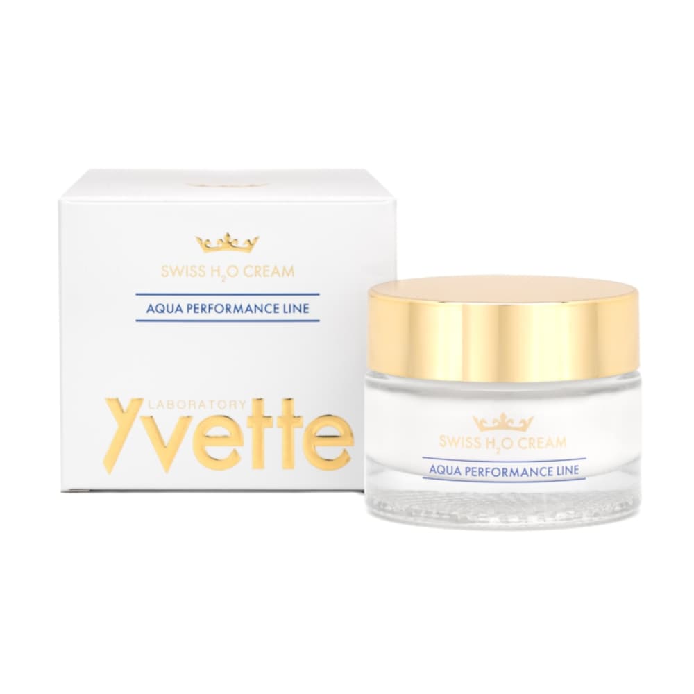 Krem nawilżający na dzień ze stabilnym kwasem hialuronowym - Yvette Swiss H2O Stabilhyal Cream -