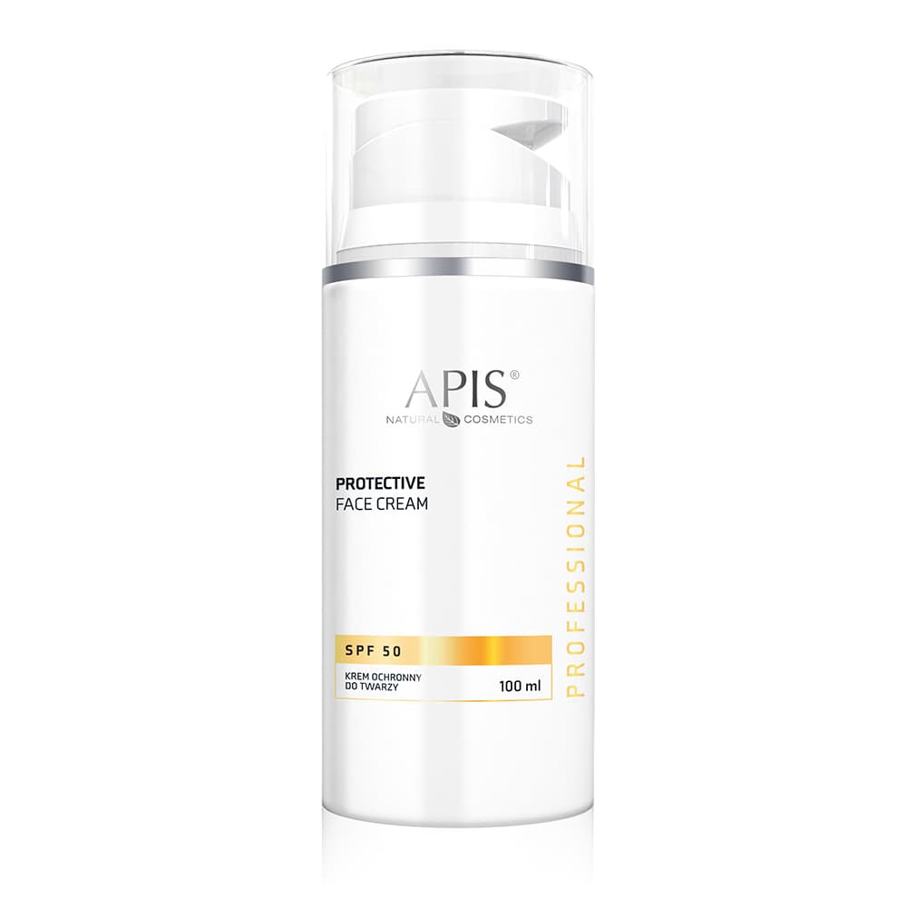 Krem ochronny do twarzy SPF 50 filtry UVA UVB - Apis Protective Face Cream -
