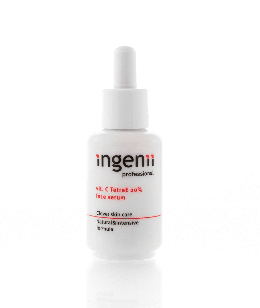 Serum z 20% pochodną witaminy C - Ingenii vit. C tetraE 20% face serum -