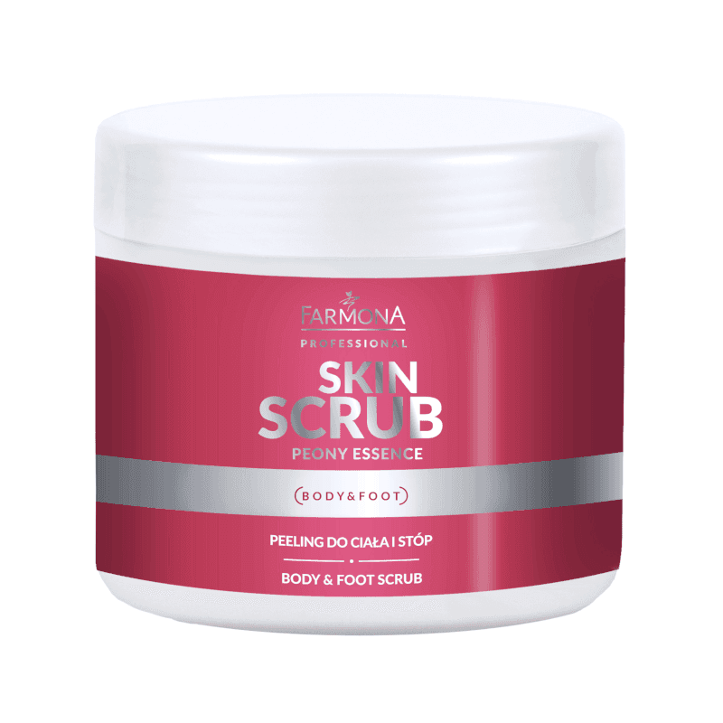 Peeling do ciała i stóp - Farmona Profesional - Skin Scrub Peony Essence -