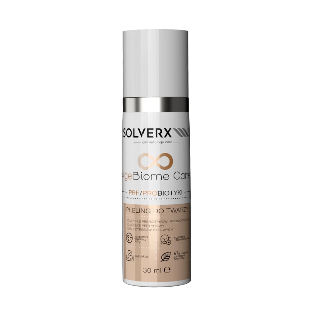 Peeling do twarzy - Solverx - AgeBiome Care -