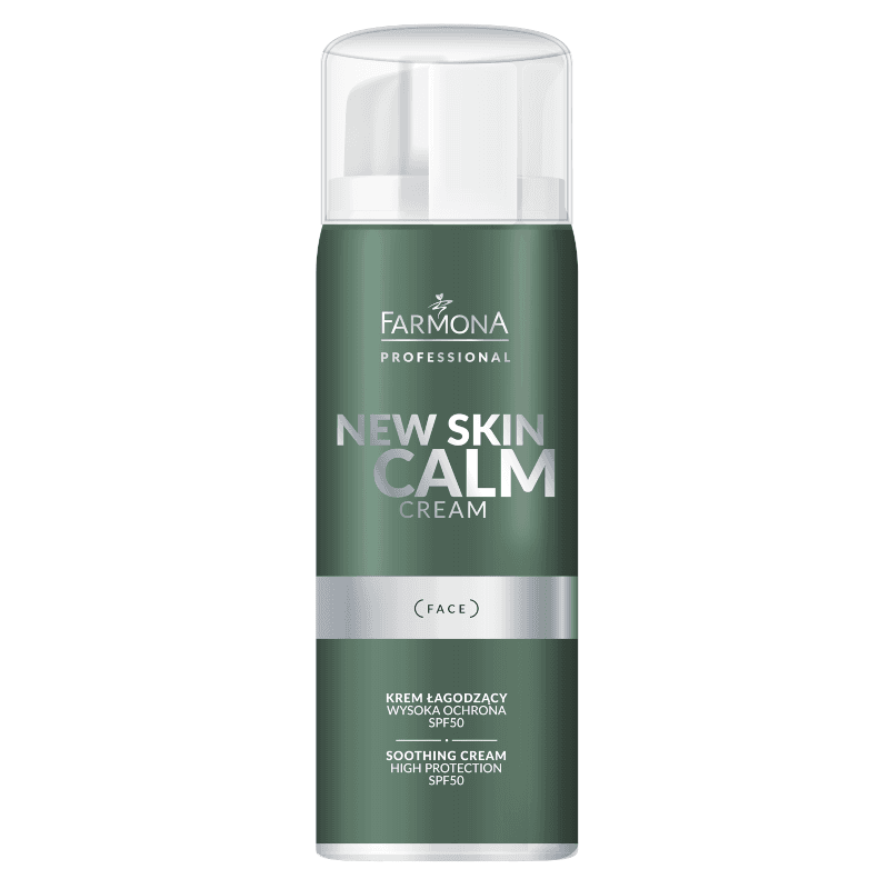 Krem łagodzący wysoka ochrona SPF50 - Farmona New Skin CALM CREAM -